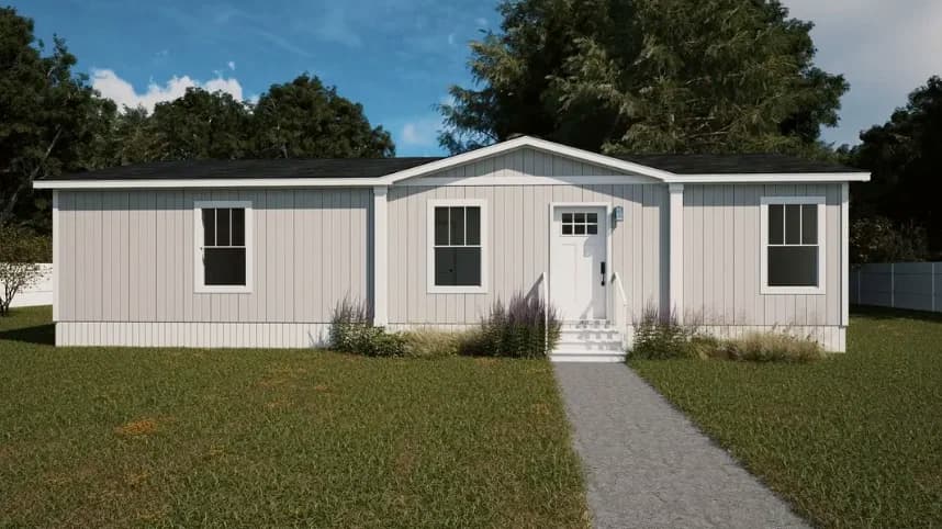 Aria hero, elevation, and exterior home features