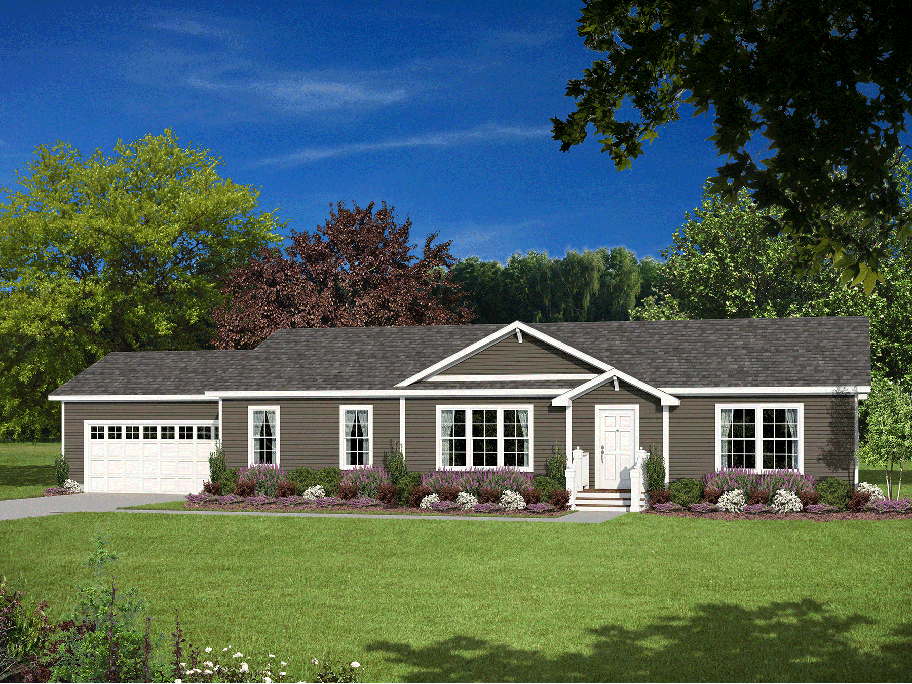 Gs sierra  elevation and exterior home features